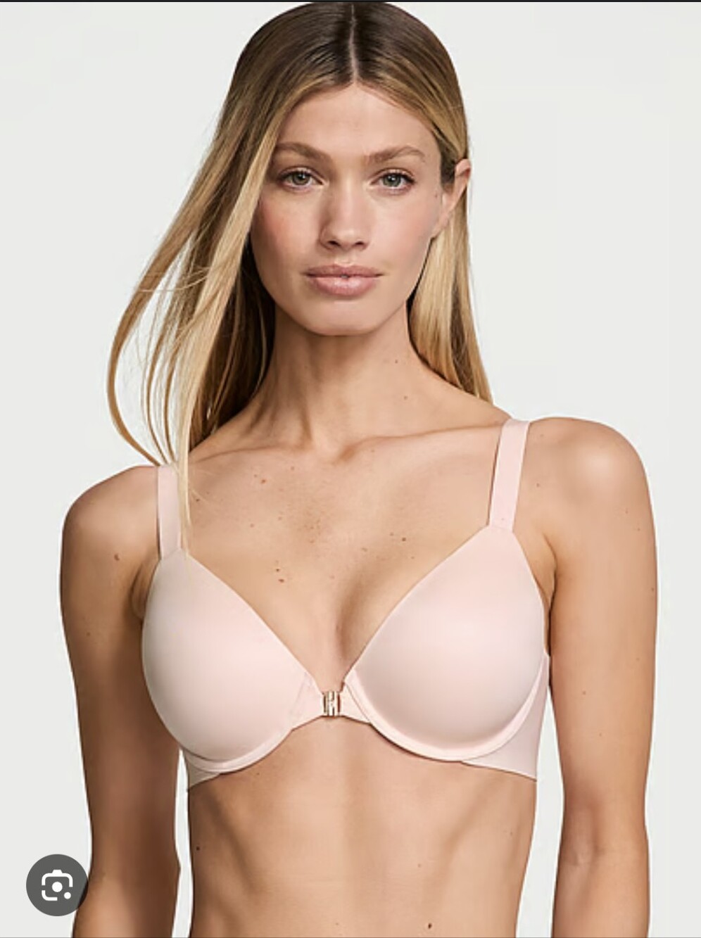 Victoria Secret Lightly Lined Front-Close Full-Coverage Bra - Purest Pink - 32 D